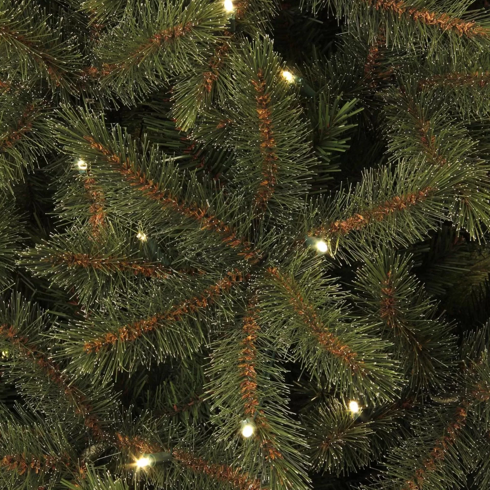 Black Box Kunstkerstboom Led Toronto Fir Maat In Cm: 230 X 155 Groen 320 Lampjes Met Warmwit Led - Groen Hot