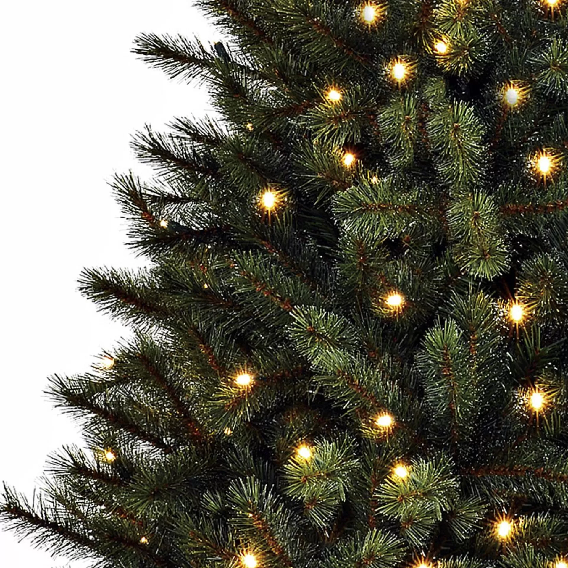 Black Box Kunstkerstboom Led Toronto Fir Maat In Cm: 230 X 155 Groen 320 Lampjes Met Warmwit Led - Groen Hot