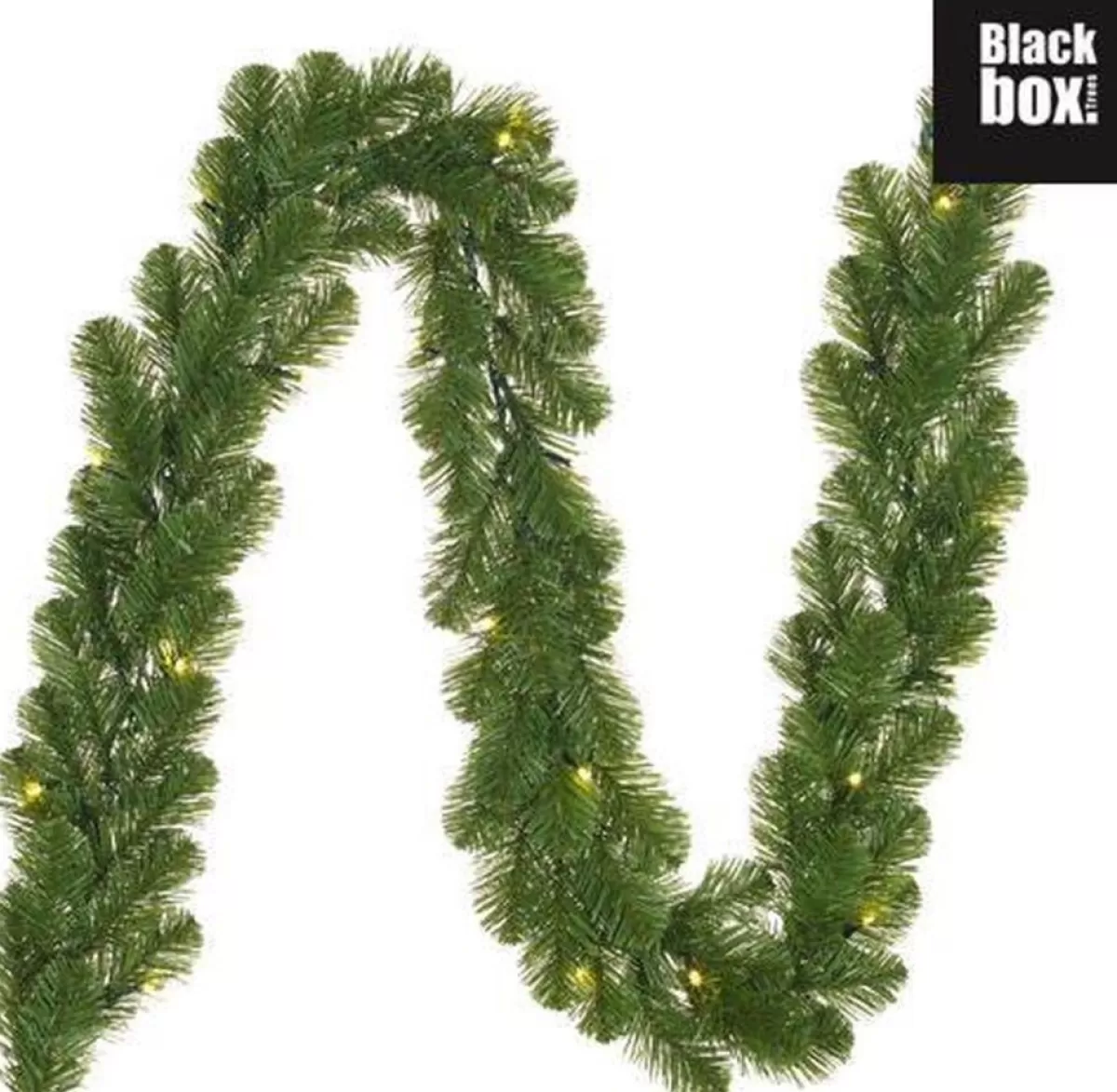 Black Box Guirlandes> Trees Norton Guirlande Met Led Verlichting - L270 Cm - Groen
