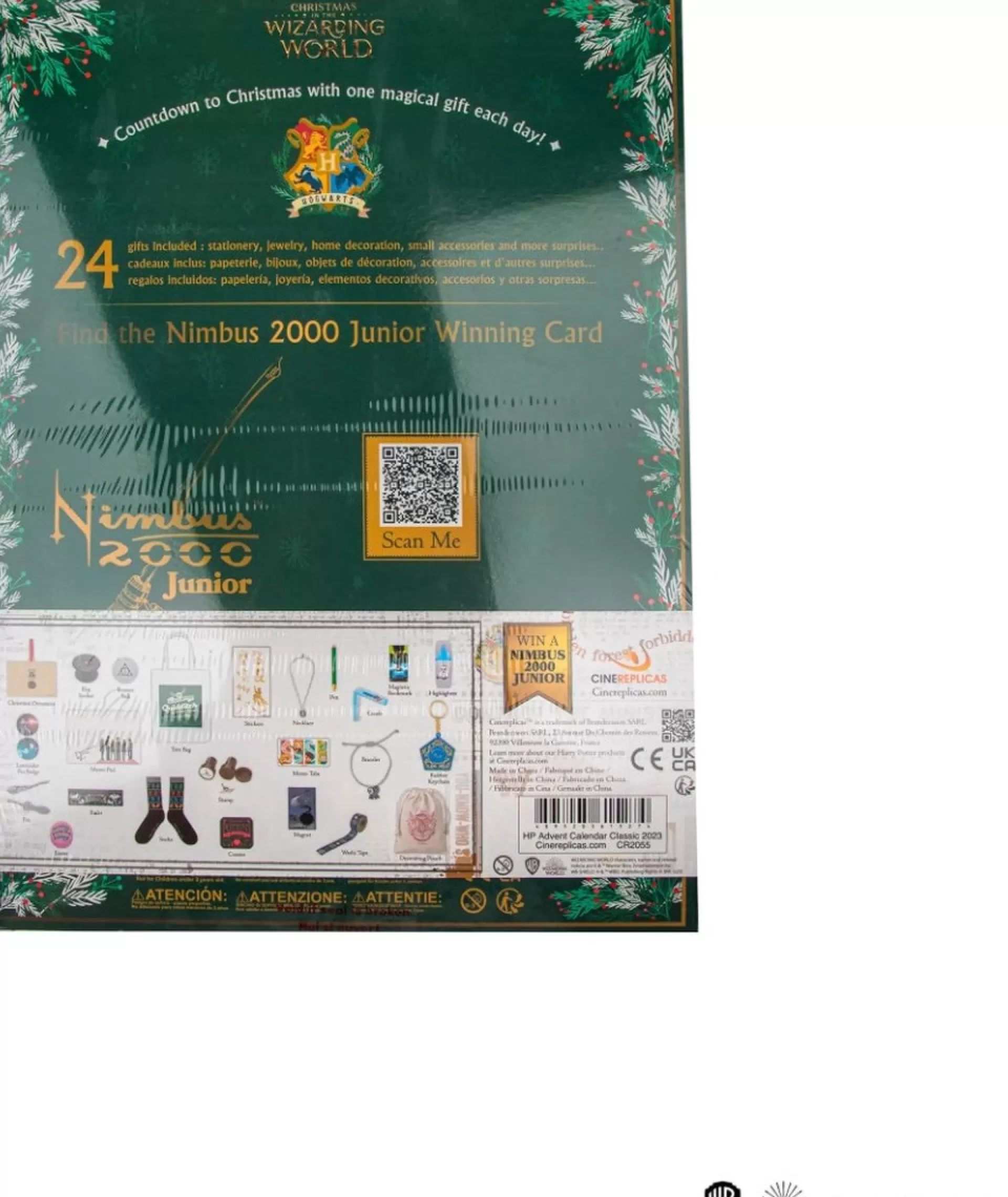 Cinereplicas Harry Potter Adventskalender Harry Potter Wizarding World Classic 2023 Multicolours Cheap