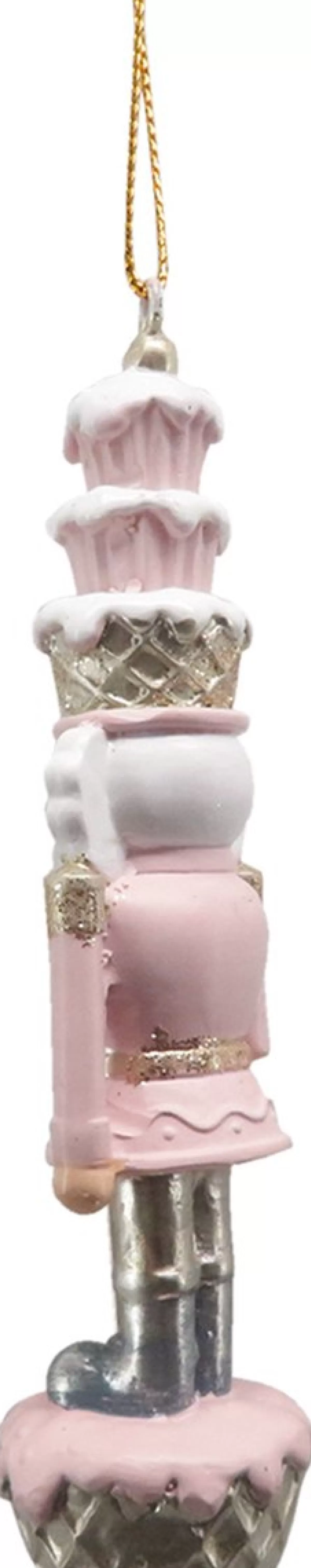 Clayre u0026 Eef Kersthanger>Clayre & Eef Kersthanger Notenkraker 11 Cm Kunststof Kerstdecoratie