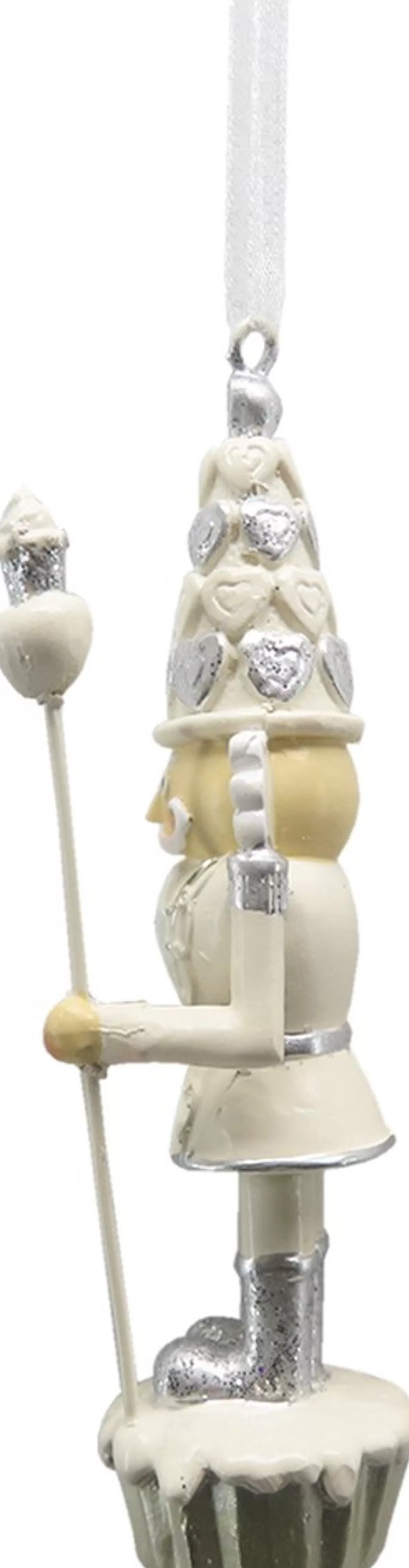 Clayre u0026 Eef Kersthanger>Clayre & Eef Kersthanger Notenkraker 11 Cm Kunststof Kerstdecoratie