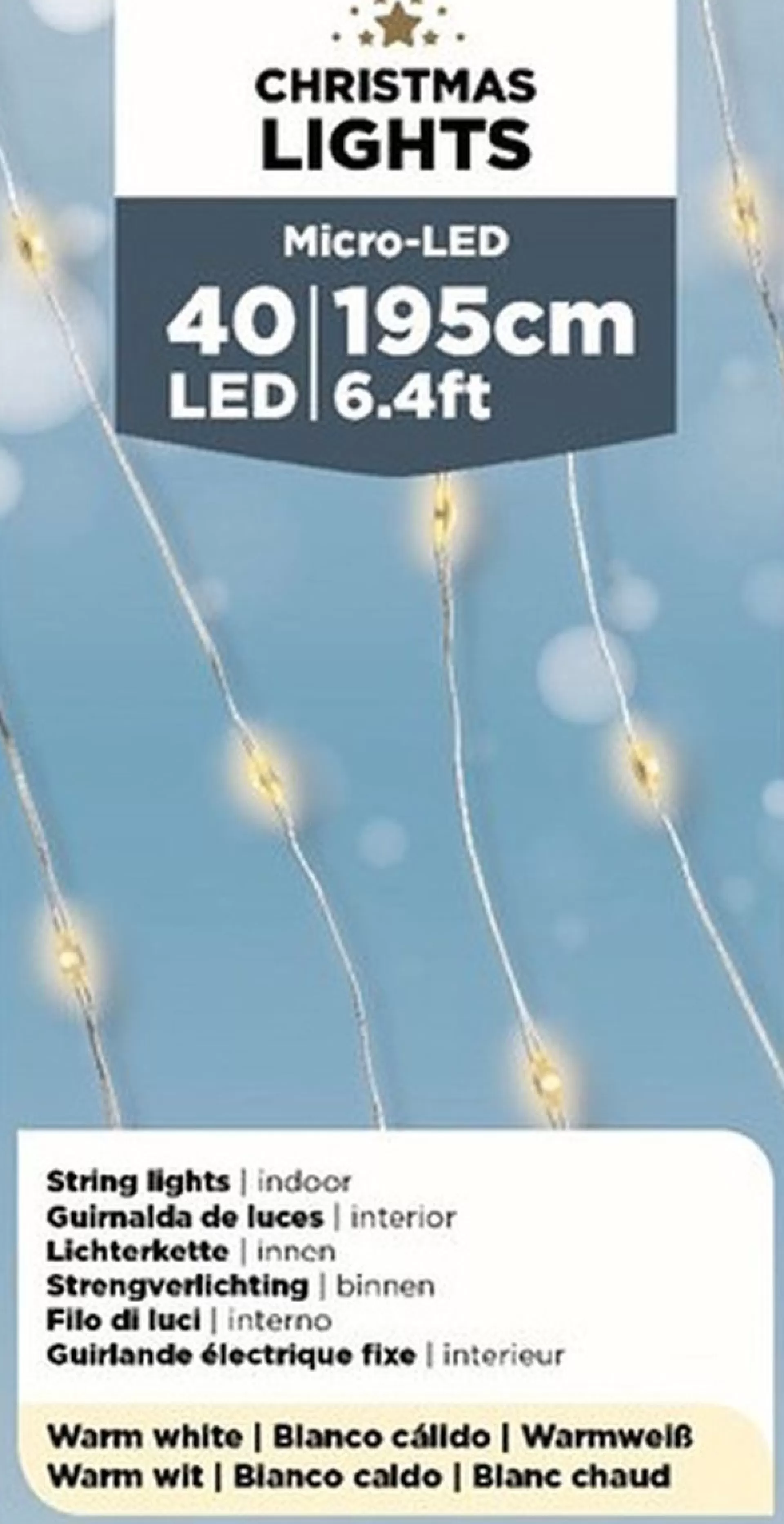 Lumineo Draadverlichting Zilverdraad 40 Warm Witte Lampjes - 1195 Cm - Kerstverlichting Lichtsnoeren Op Batterijen Cheap