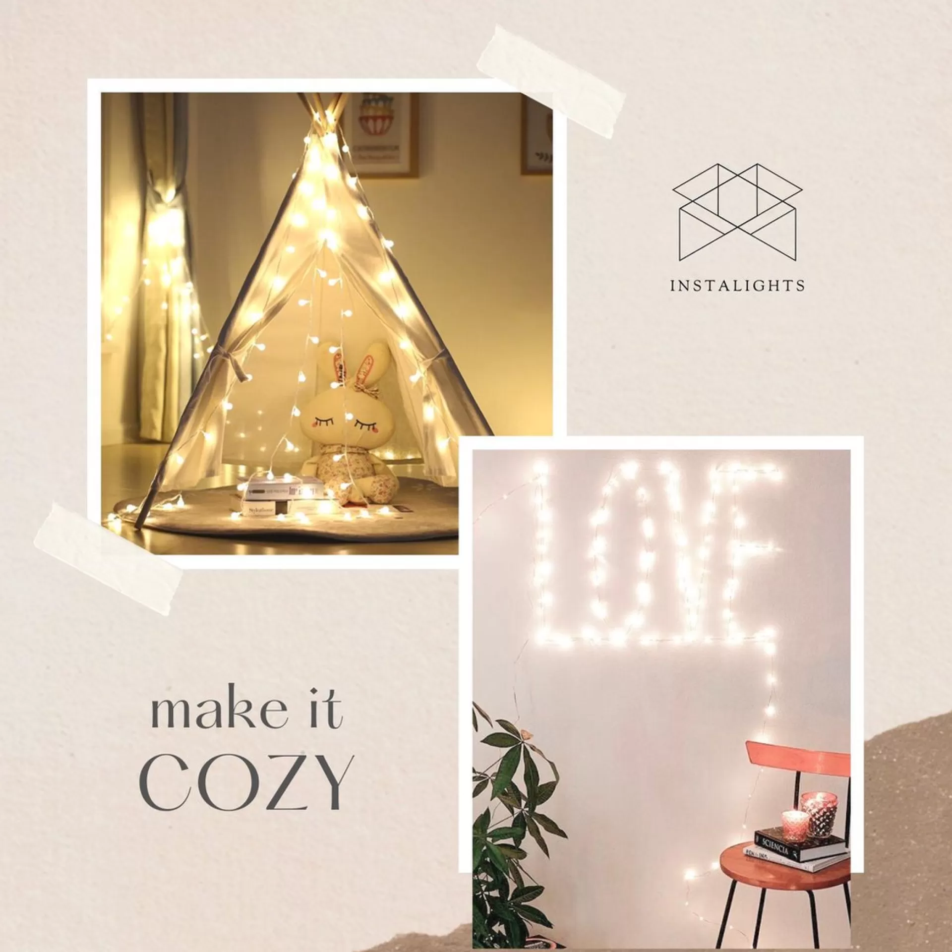 Sofisticade Fairy Lights | Lampjes Slinger | Led Lichtslinger | 5M Met 50Led In Warm Wit | Usb Aansluiting | String Light Kerstverlichting | Sfeerverlichting | Indoor Led Warm White
