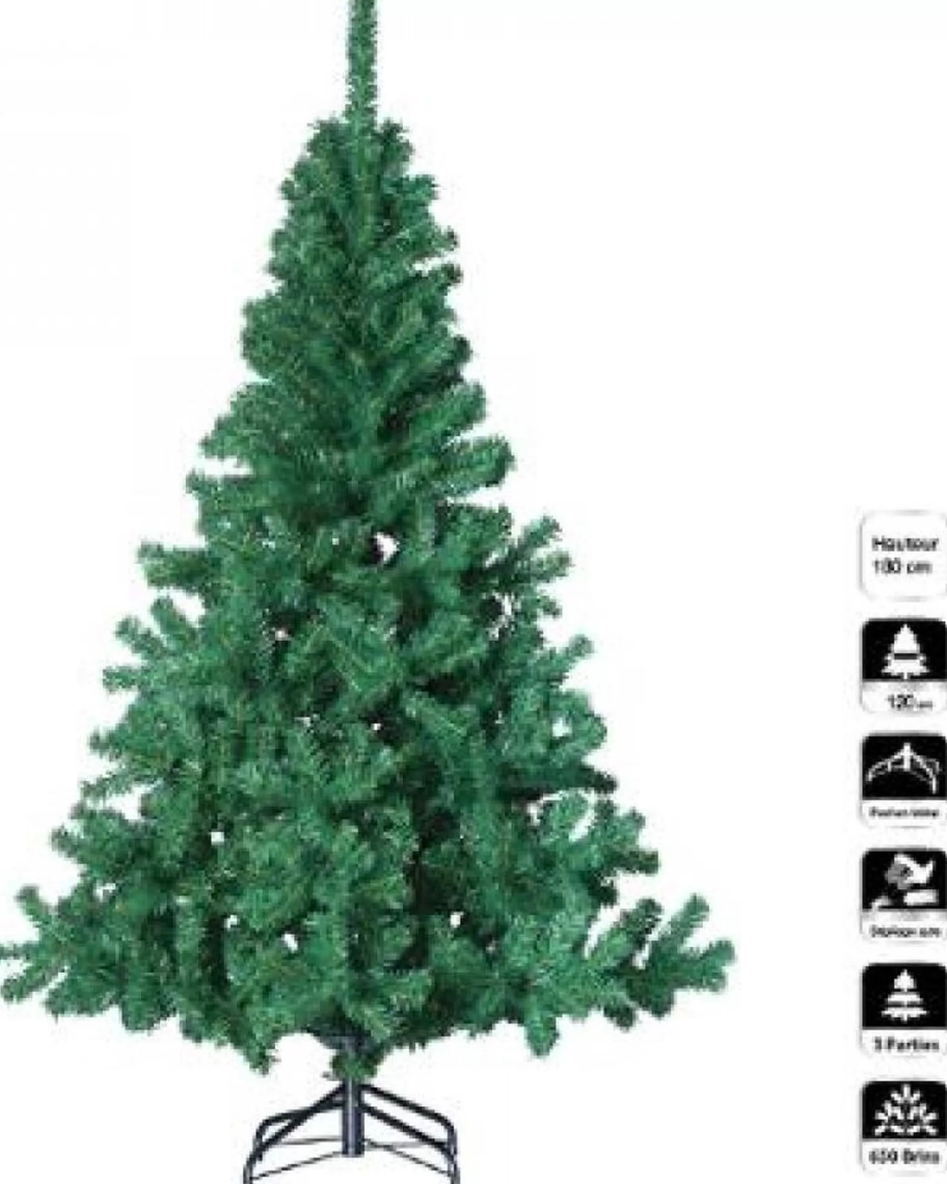 Fééric Lights and Christmas® Groene Kunstkerstboom 180 Cm X 104 Cm - Kunstboom - Kunststof Kerstboom - Kerstboom - Pvc - Plastic Kerstboom - Kunstboom Cheap
