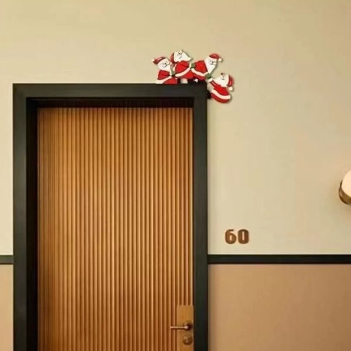 Merkloos Kersthanger>Kerst - Decoratie - Kerstartikelen - Hoek - Winter - Kerstdecoratie - Muur - Home Decor - Rendier