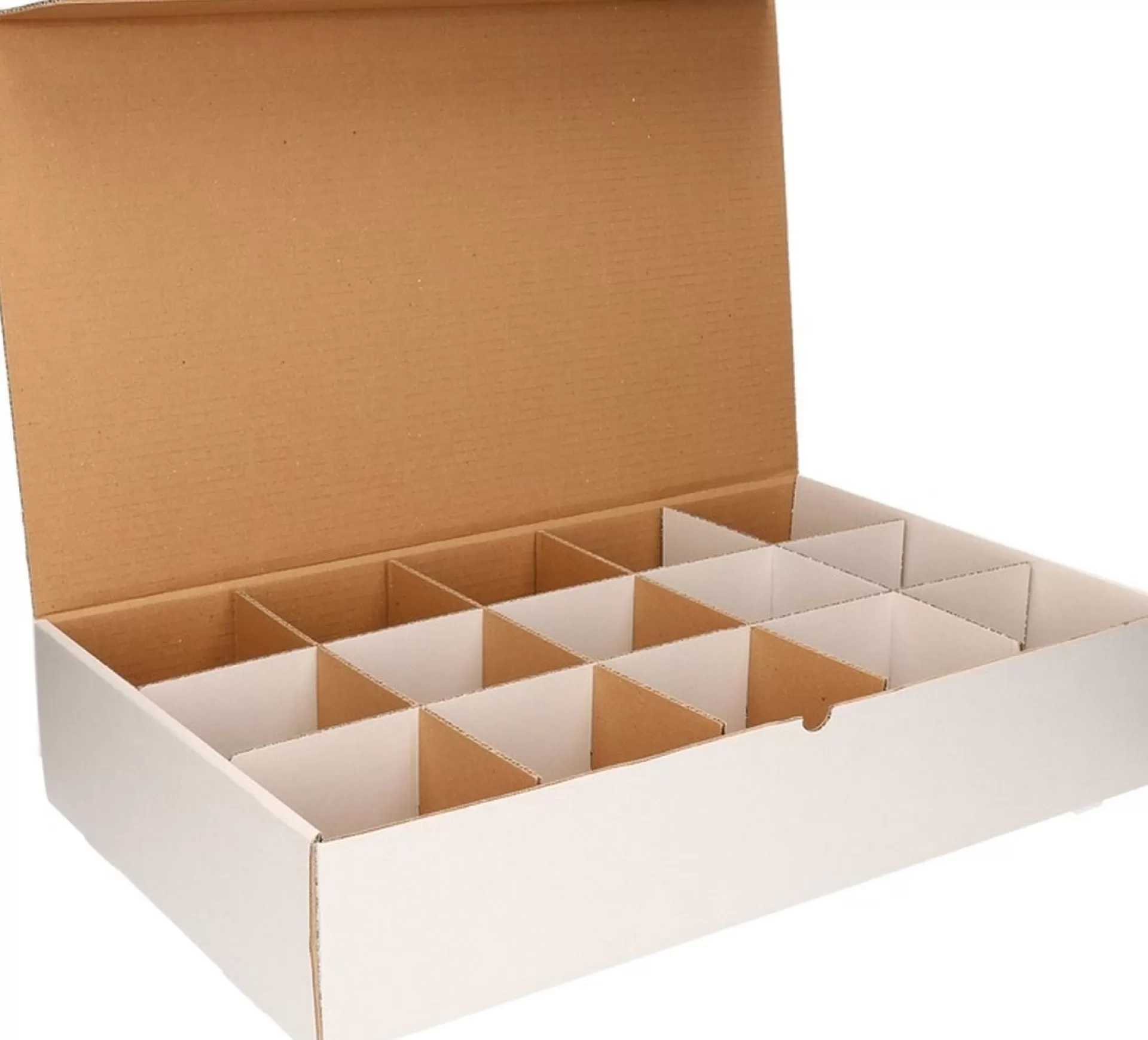 Bellatio Decorations Kerstballen Opbergbox - 6X Vakjesdoos Voor 15 Kerstballen Van 10 Cm Cheap