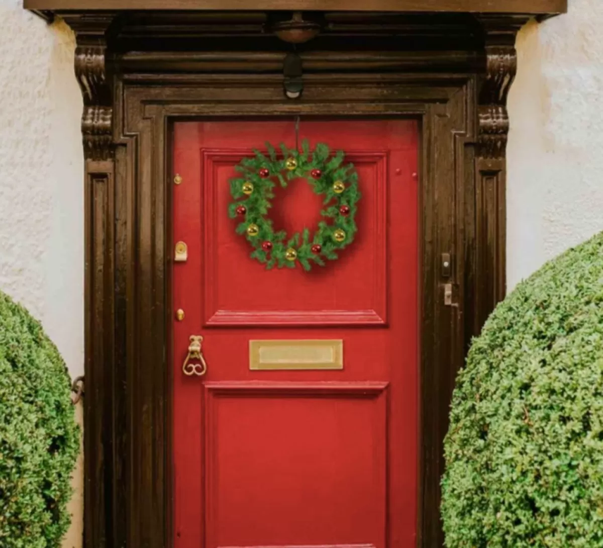 AYD Home Kerstkransen>Kerstkrans 91 Punten 40 Cm - Kerstkrans 40 Cm - Kerstkrans - Krans - Kerstversiering - Kerst Takken - Kerstboom - Kerstdecoratie Voor Binnen - Kerstdecoratie Voor Buiten - Kerst Cadeau