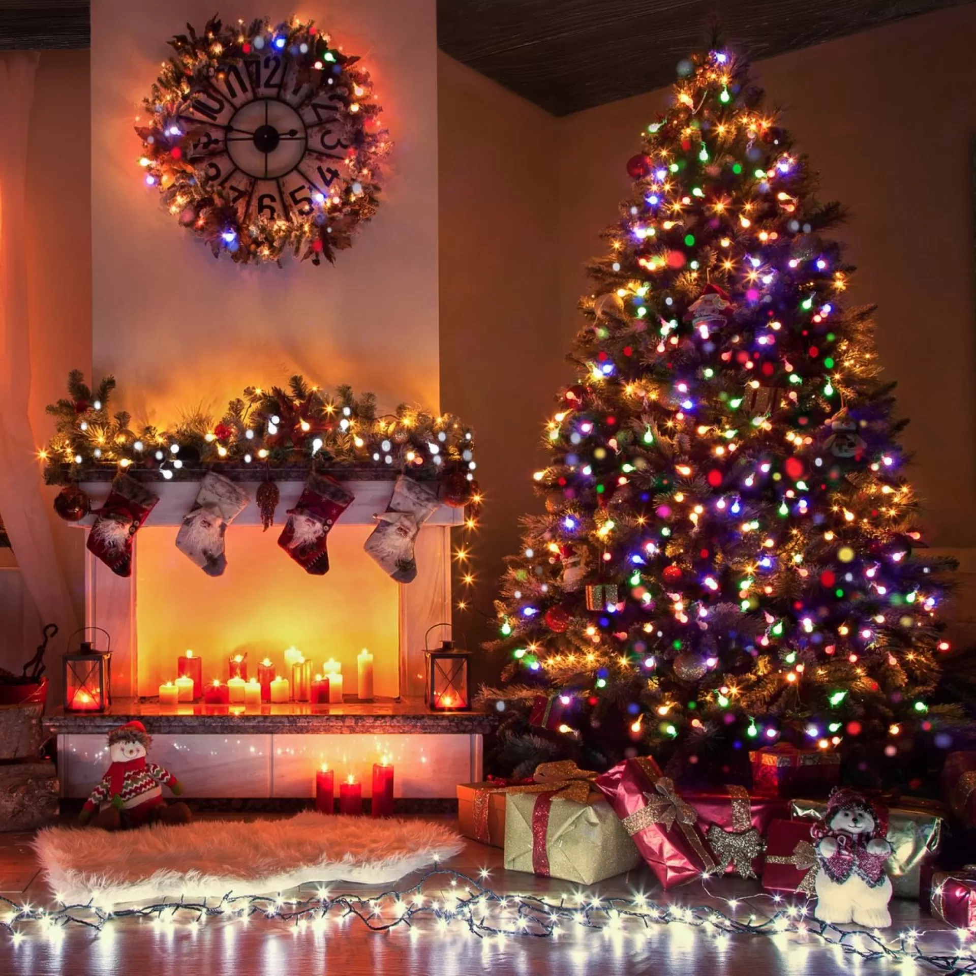 Trend24 Kerstverlichting - Sfeerverlichting - Kerstverlichting Buiten - Kerstverlichting Binnen - Kerstversiering - Feestverlichting - Lichtsnoer - Lichtsnoer Buiten - Voor Binnen En Buiten - 10 M - Veelkleurig Flash Sale