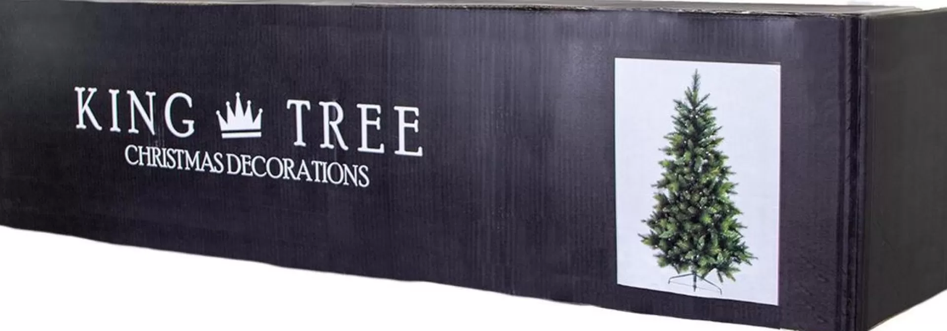 King Tree Kunstkerstboom '' - Met Verlichting - 250 Led Lampjes - 114 Cm -180 Cm Store