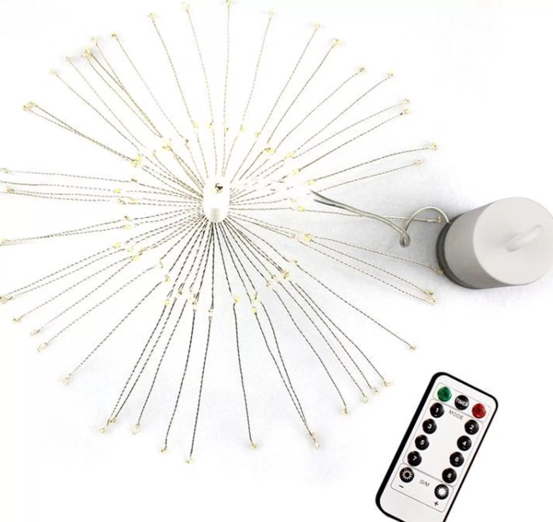 Telestore Led Verlichting Op Batterij - Lampjes - Fireworks Led Lights - Sfeerverlichting - Feestverlichting Vuurwerkverlichting Op Battterij - 30 Cm - Met Afstandbediening Discount