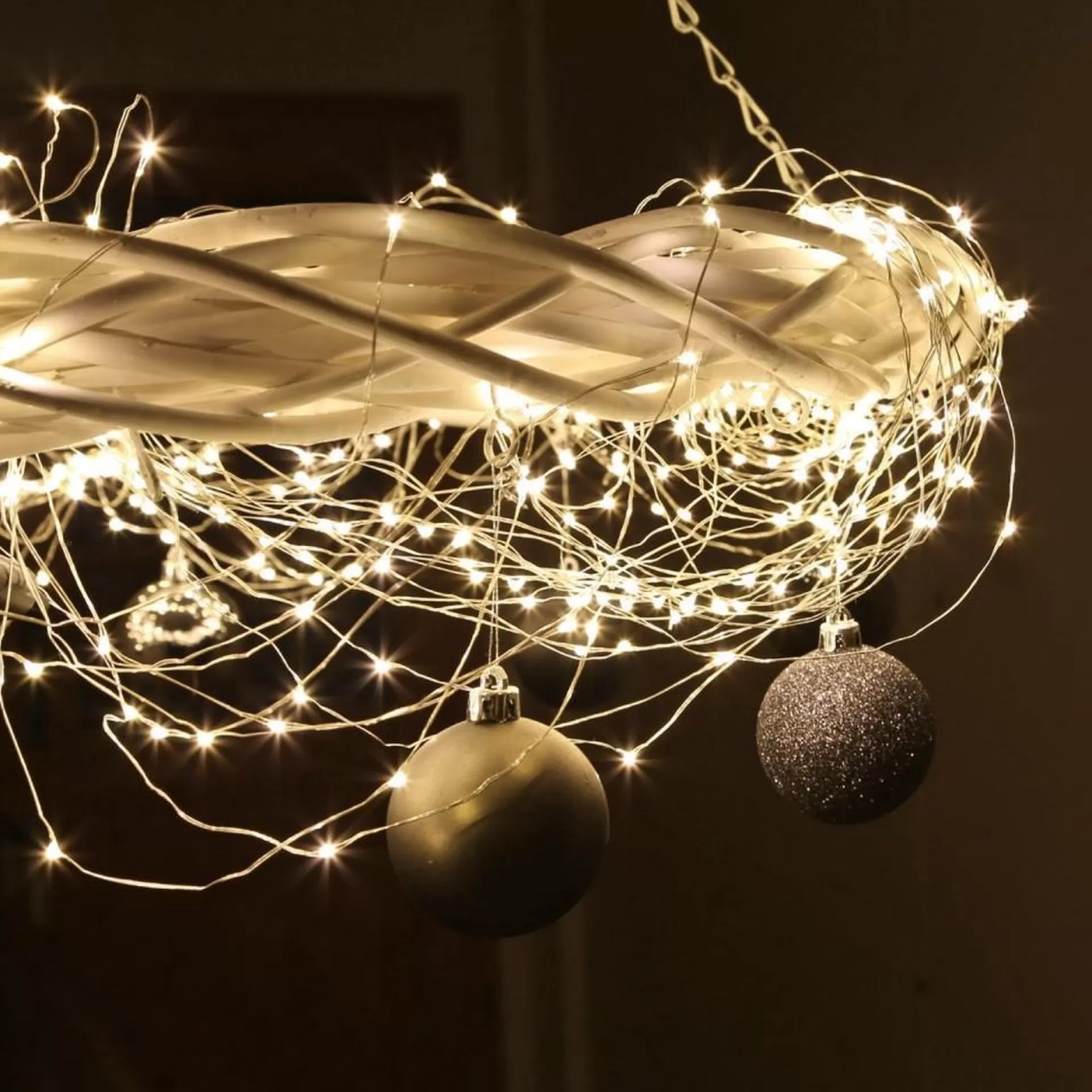 Sofisticade Kerstlichtsnoeren>Lichtsnoer Bundel Led - Fairy Lights - 10 X 80Cm Met 80 Leds - Werkt Op 3 Aa Batterijen (Gratis Erbij) - Timer Functie - Kerstverlichting - Decoratie En Sfeerverlichting - Partylights