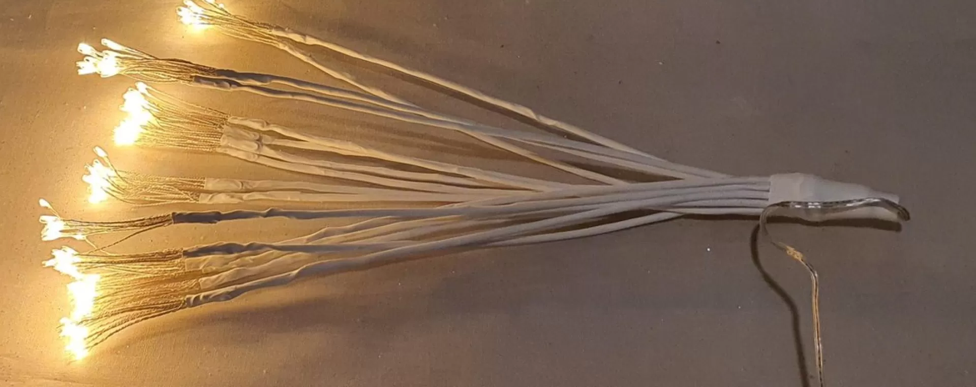 Luca lighting Kerstverlichting Paardenbloem Met 160 Warm Witte Led Lampjes - O80 Cm - Zilver Hot