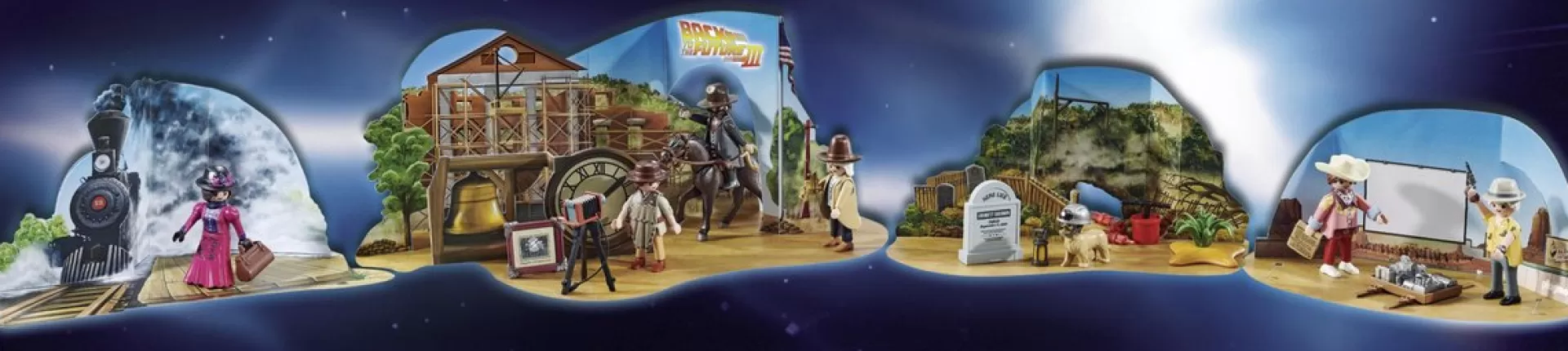 PLAYMOBIL Christmas Adventskalender "Back To The Future Deel Iii" - 70576 Store