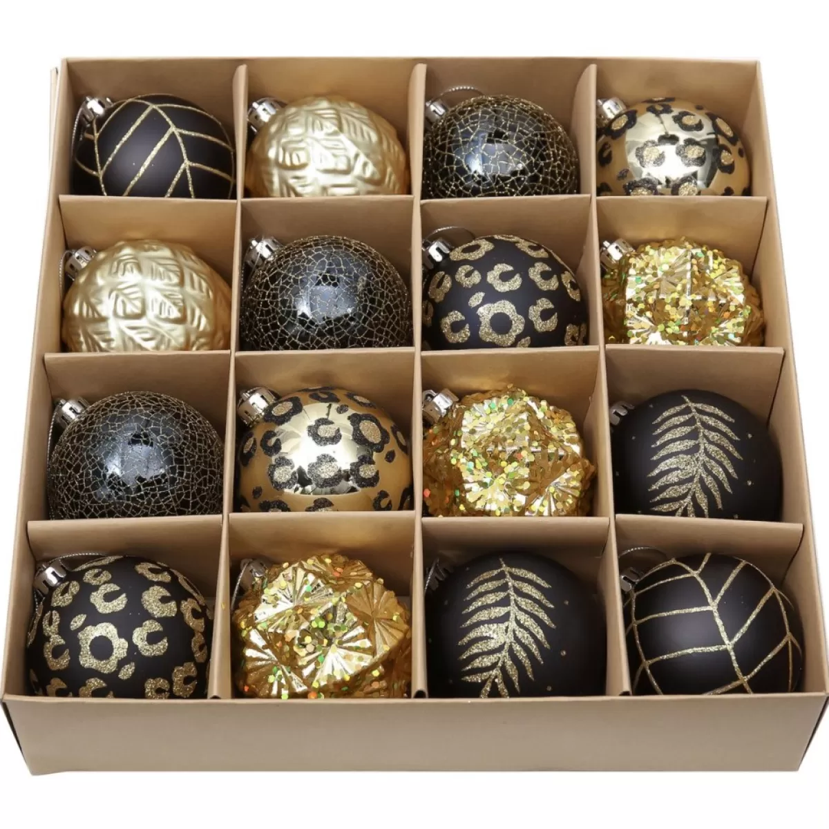 JMP Kerstboomversieringen>Prachtige Kerst® - Kerstballen - 16 Delige Set - Kerstversiering - Kerstboomdecoratie - Kerstornamenten