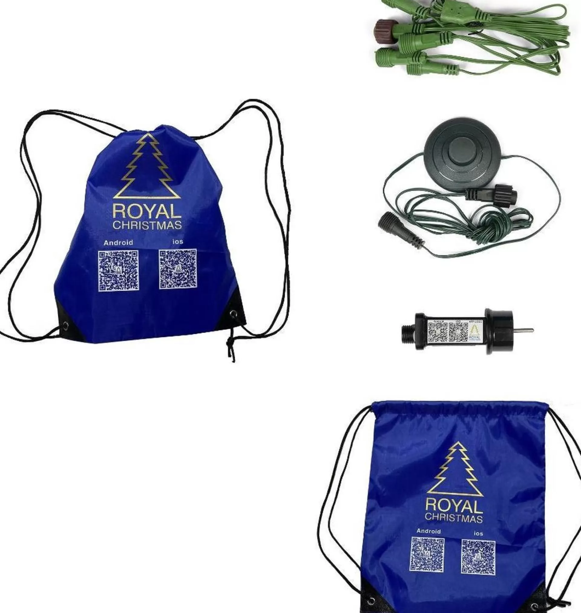 Royal Christmas - Kunstkerstboom - Gillam Pe / Pvc Sneeuw Smart - 350 Led Lampjes - 210 Cm - 1303 Takken Outlet