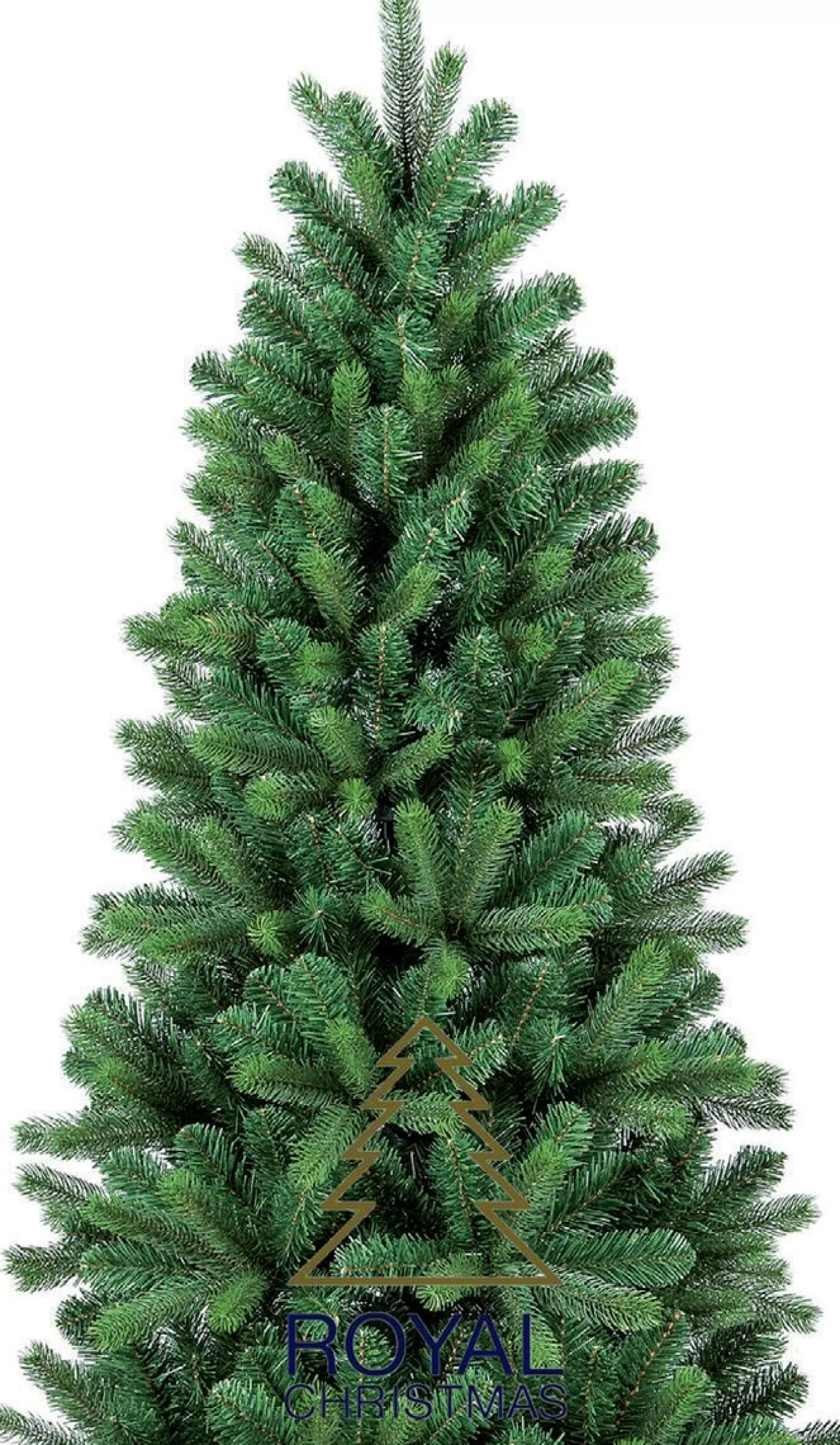 Royal Christmas - Smalle Kunstkerstboom - Alaska Premium - Pe/ Pvc - 150 Cm - 499 Takken - Groen Outlet