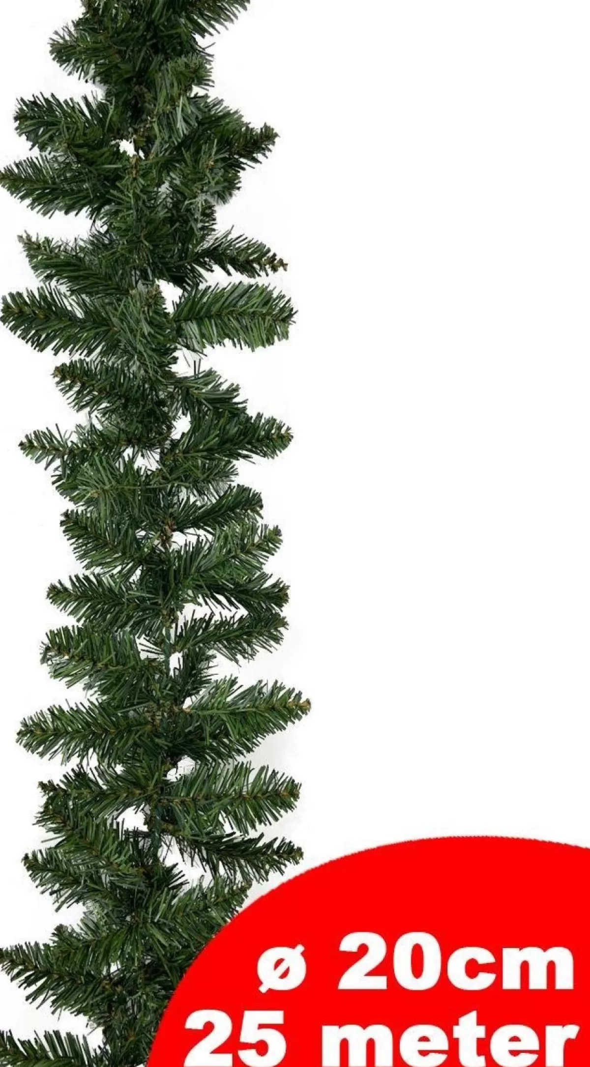 Royal Christmas Guirlandes>® Guirlande Washington 25 Meter | Doorsnede O20 Cm
