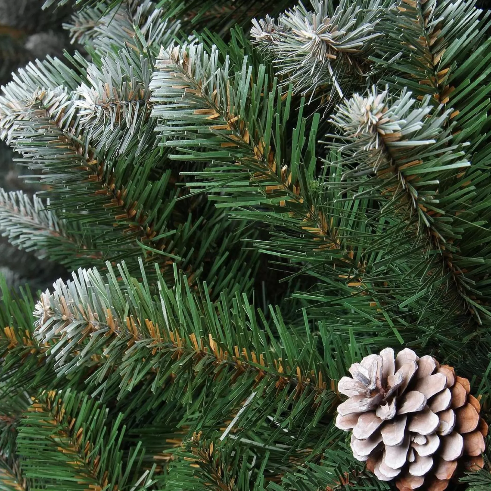 Triumph Tree Kunstkerstboom Empress Spruce Met Dennenappels Maat In Cm: 120 X 76 Besneeuwd - Besneeuwd New