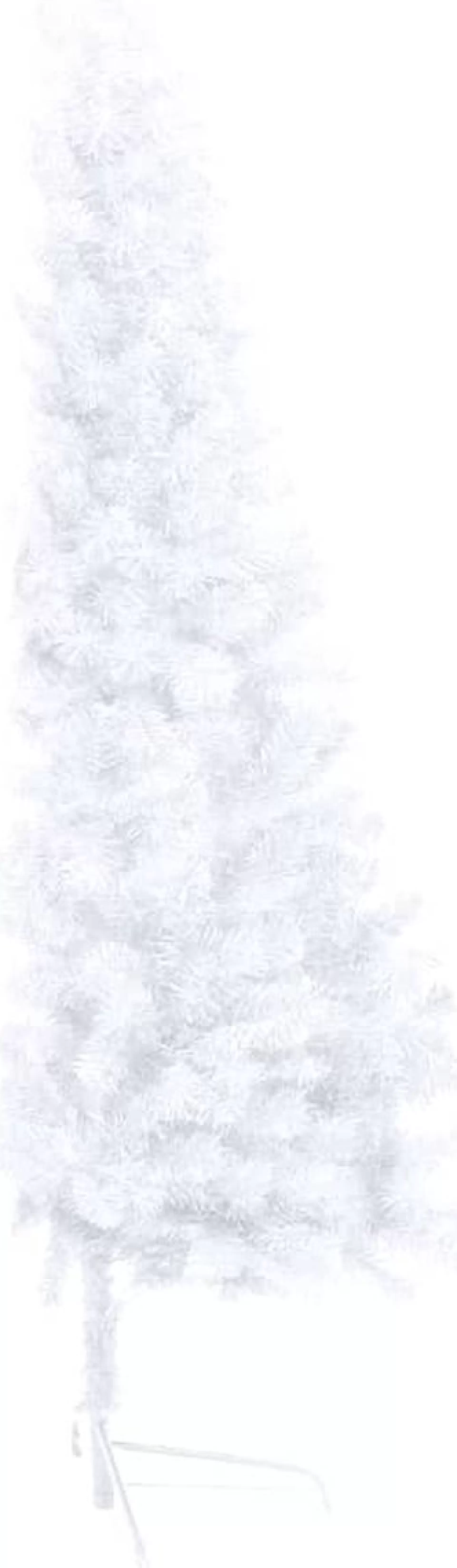 VidaLife Kunstkerstboom Half Met Led's En Kerstballen 180 Cm Wit Clearance