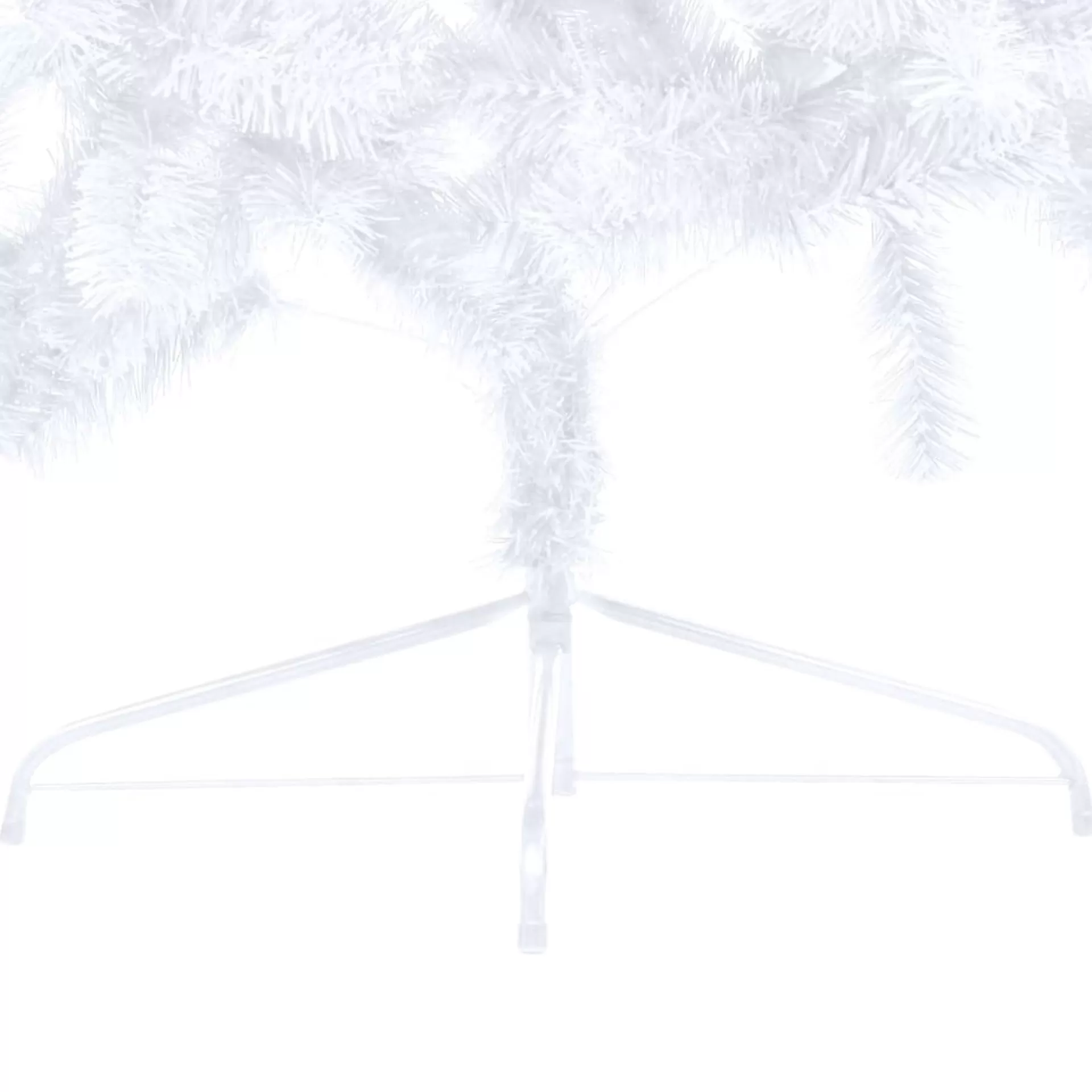 VidaLife Kunstkerstboom Half Met Led's En Kerstballen 180 Cm Wit Clearance