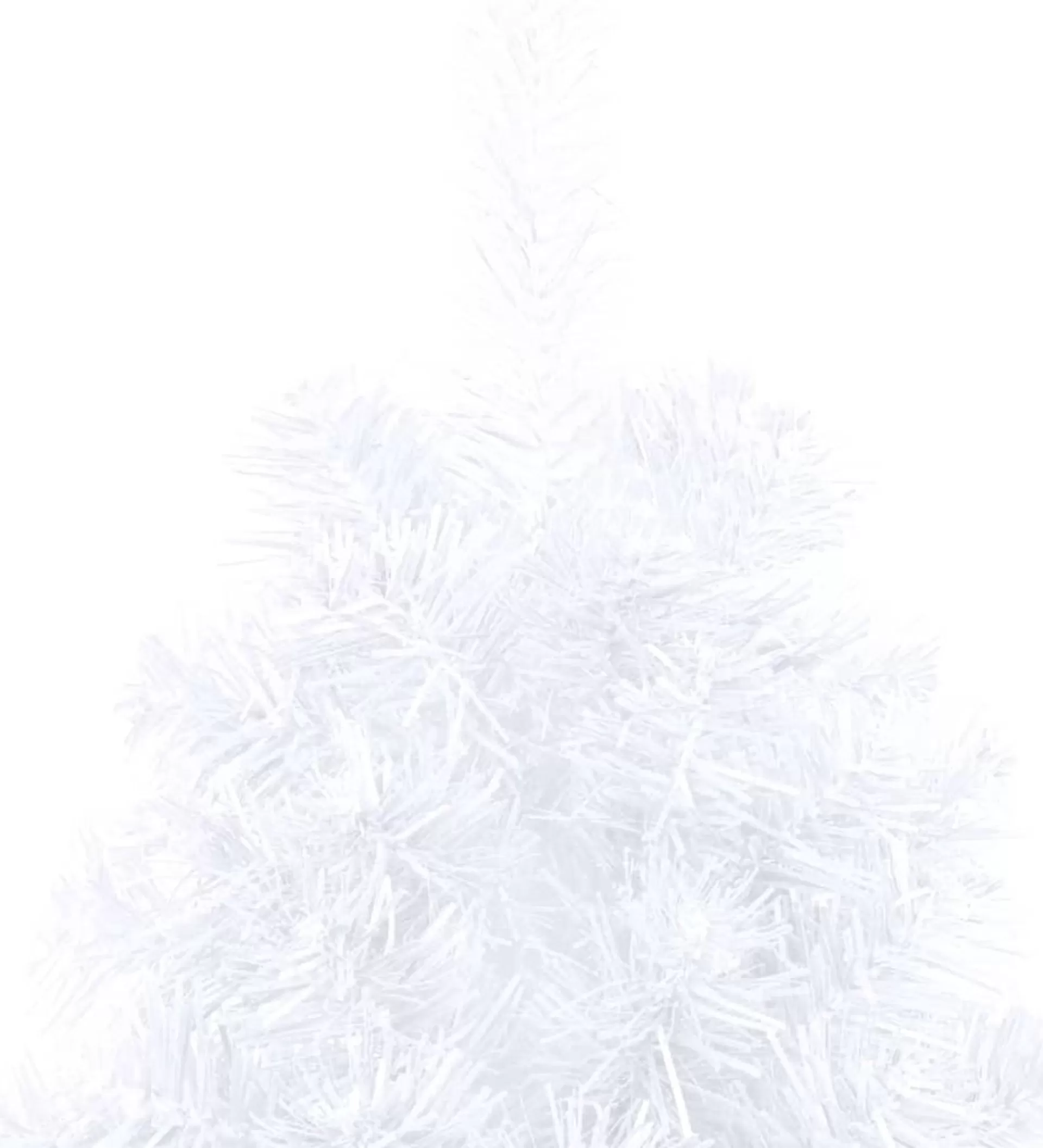 VidaLife Kunstkerstboom Half Met Led's En Kerstballen 180 Cm Wit Clearance