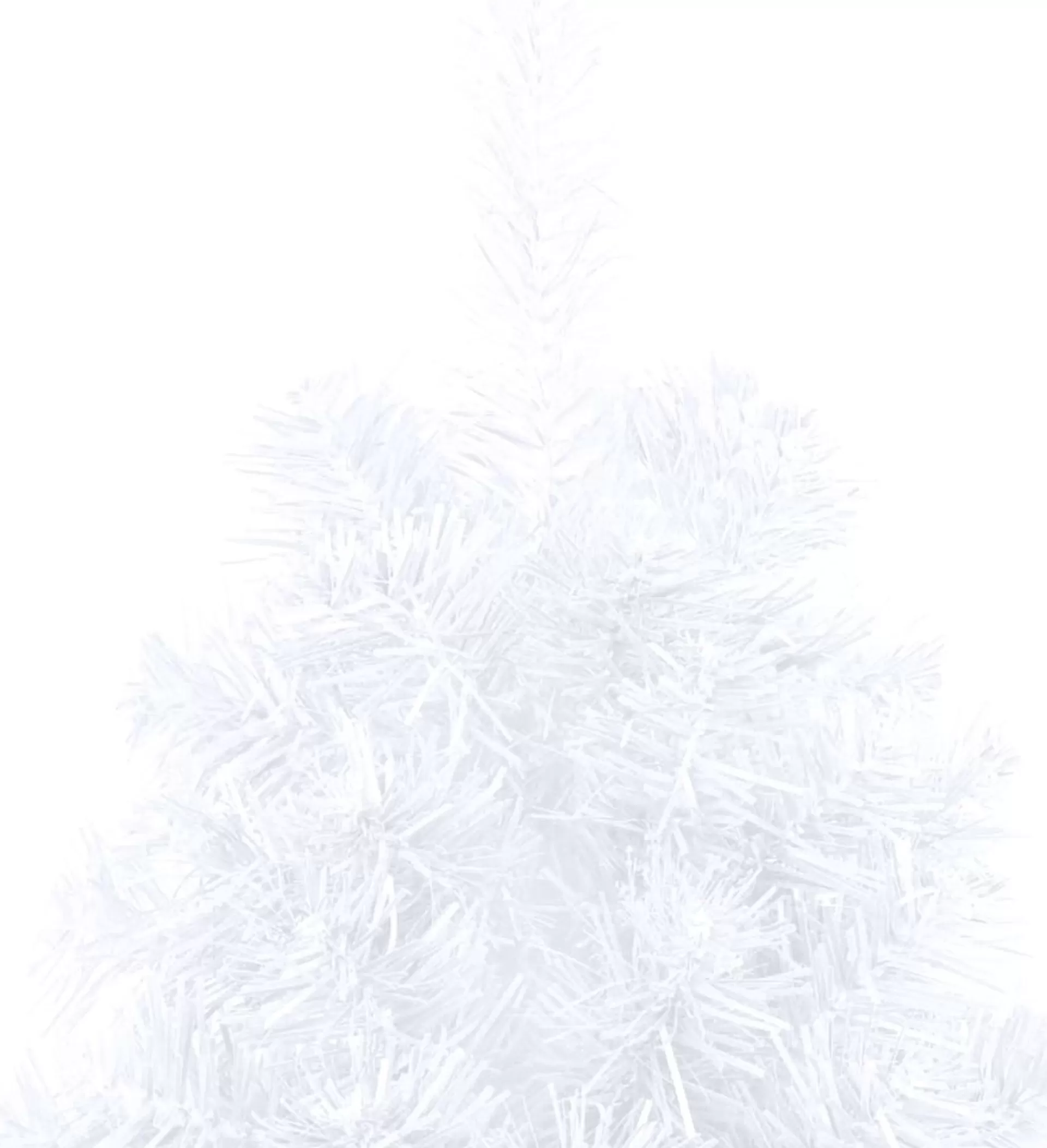VidaLife Kunstkerstboom Met Led's En Kerstballen Half 150 Cm Wit Flash Sale