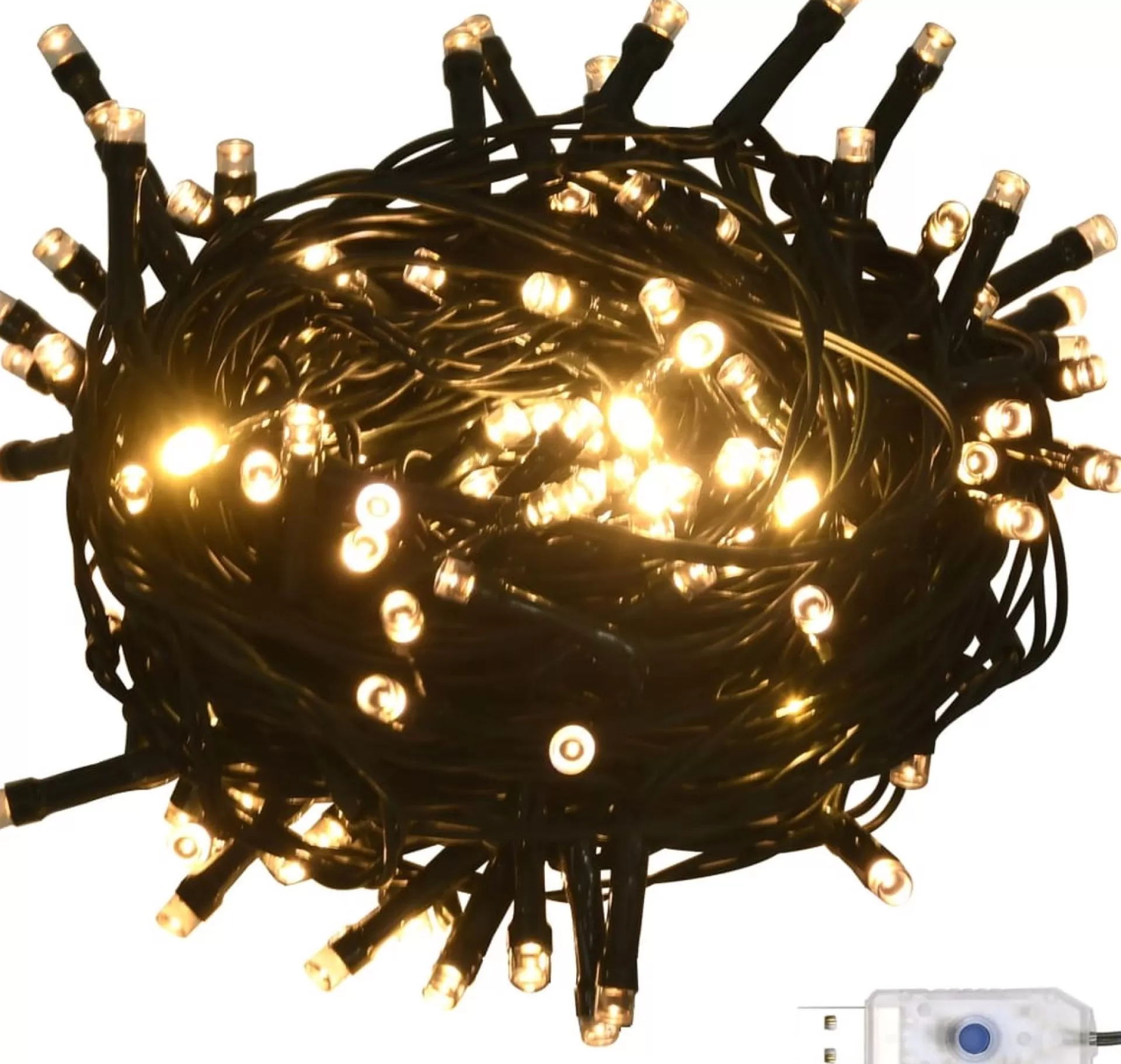 VidaLife Kunstkerstboom Met Led's En Standaard Half 150 Cm Pvc Wit Sale