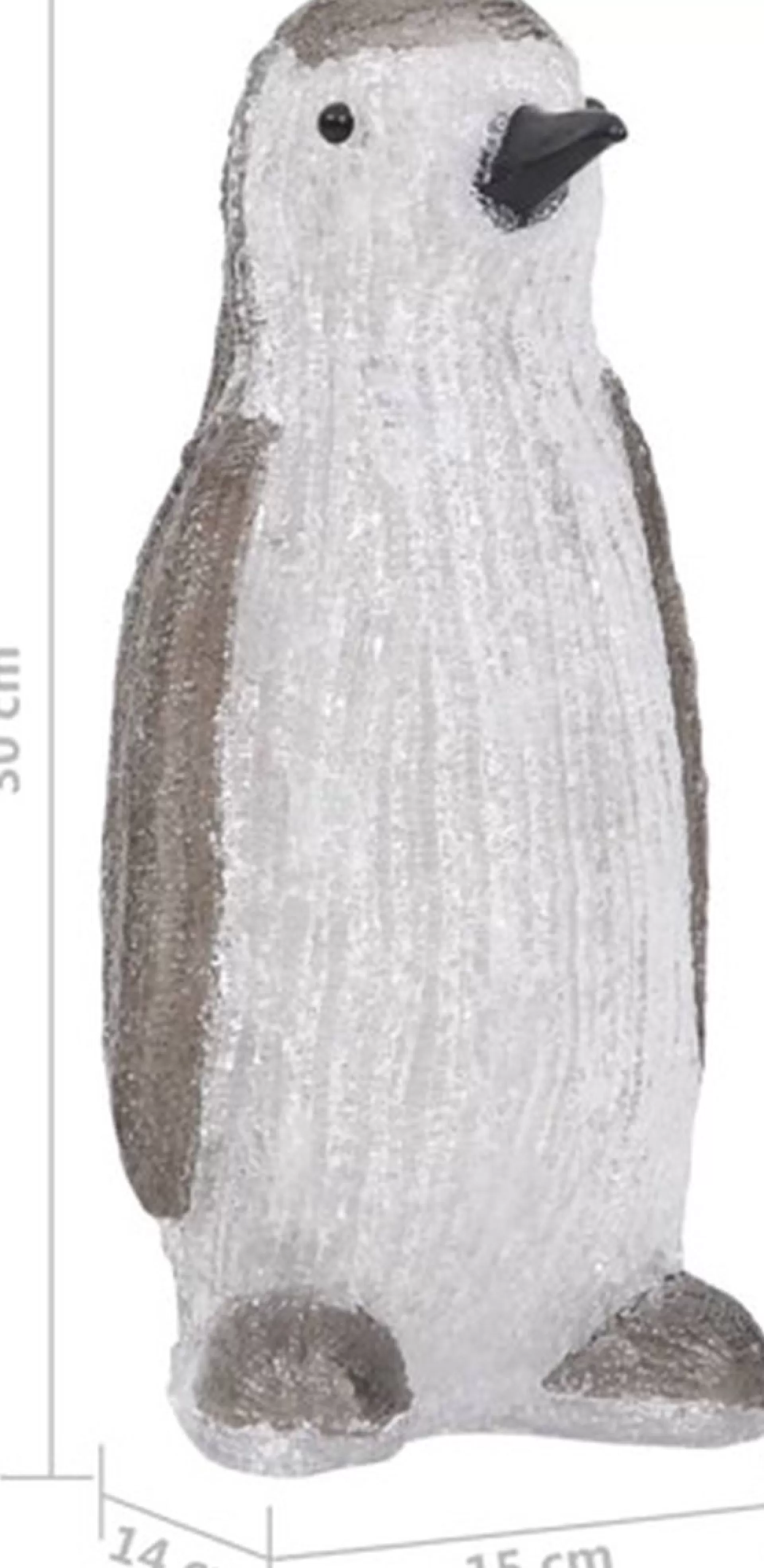 vidaXL Kerstfiguur Pinguin Led Binnen En Buiten 30 Cm Acryl Discount